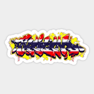 Thailand graffiti Sticker